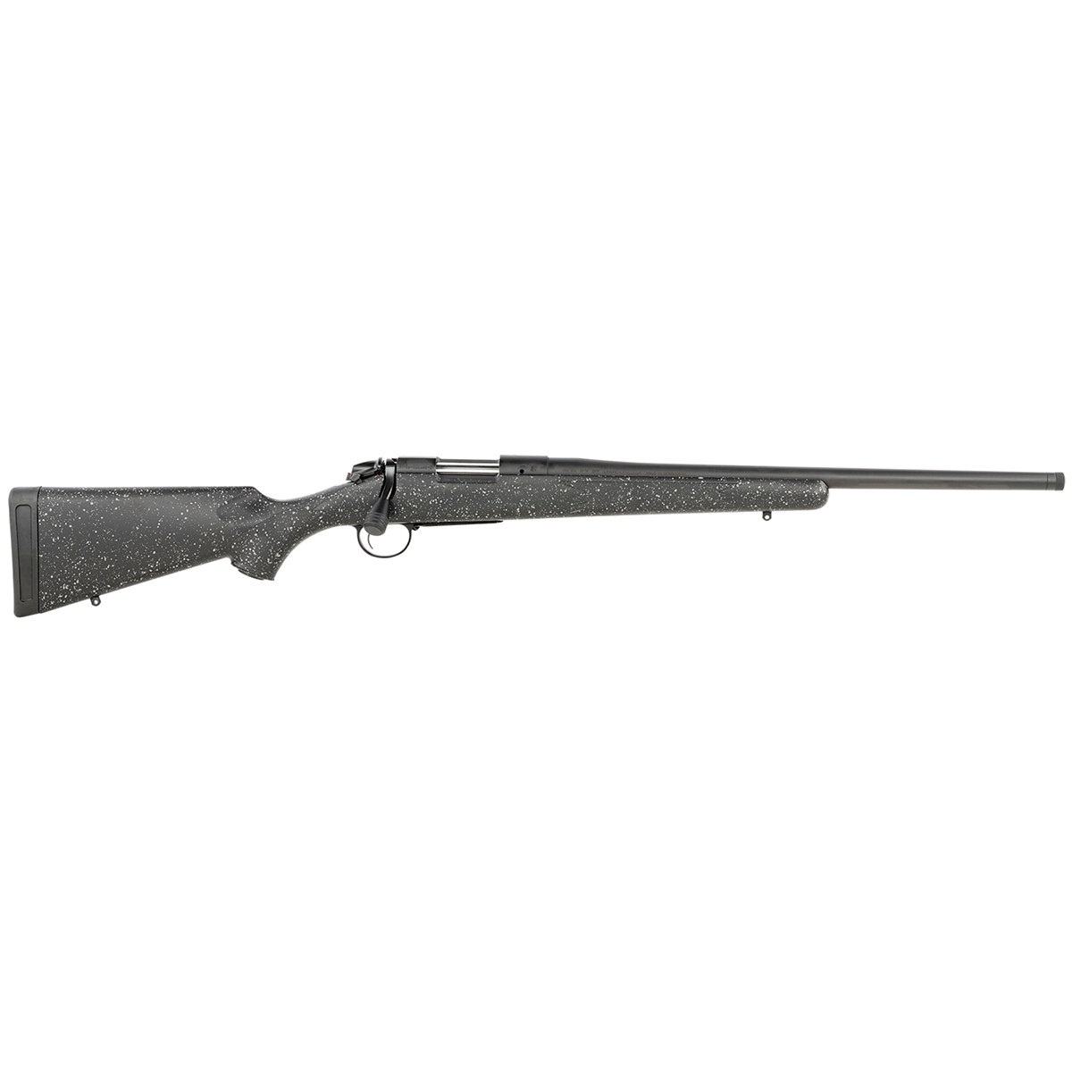 Bergara B-14 Ridge 7mm-08 Rem Rifle 22 4+1 Graphite & Gray Speckled Black B-img-0