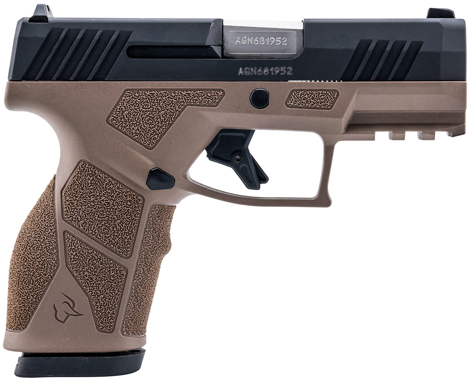Taurus GX2 9mm Luger Pistol 3.37 Two Tone Black with Brown 1-GX2931B-img-0