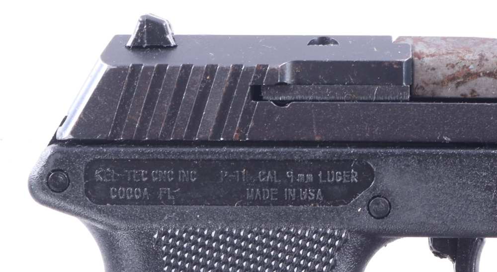 KelTec P-11 9mm Luger Semi-Auto Pistol 3.25" 10rd Black-img-8