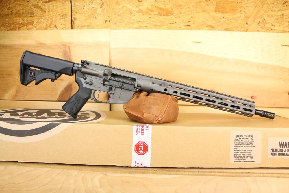 LWRC IC-DI ICDIR5TG16ML, 5.56 NATO, 16.1", Tungsten, Ambi, 30 Rd, NIB-img-1