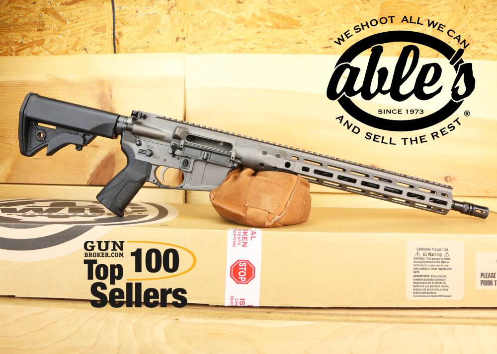 LWRC IC-DI ICDIR5TG16ML, 5.56 NATO, 16.1", Tungsten, Ambi, 30 Rd, NIB-img-0