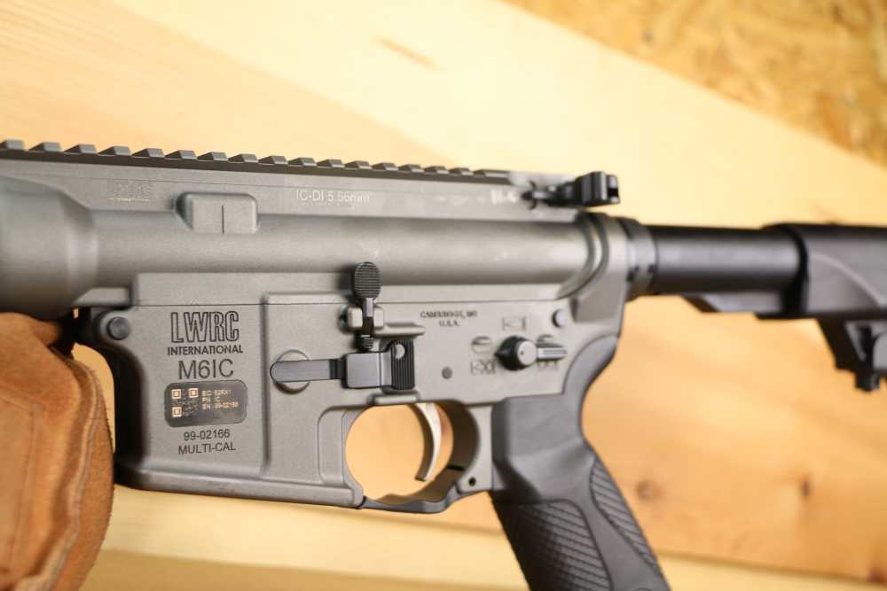 LWRC IC-DI ICDIR5TG16ML, 5.56 NATO, 16.1", Tungsten, Ambi, 30 Rd, NIB-img-12