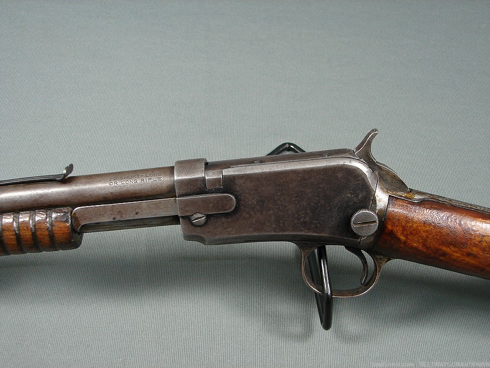 Winchester 1906 06 .22S, L, LR 20" Pump Rifle w/Leather Rifle Scabbard 1923-img-3