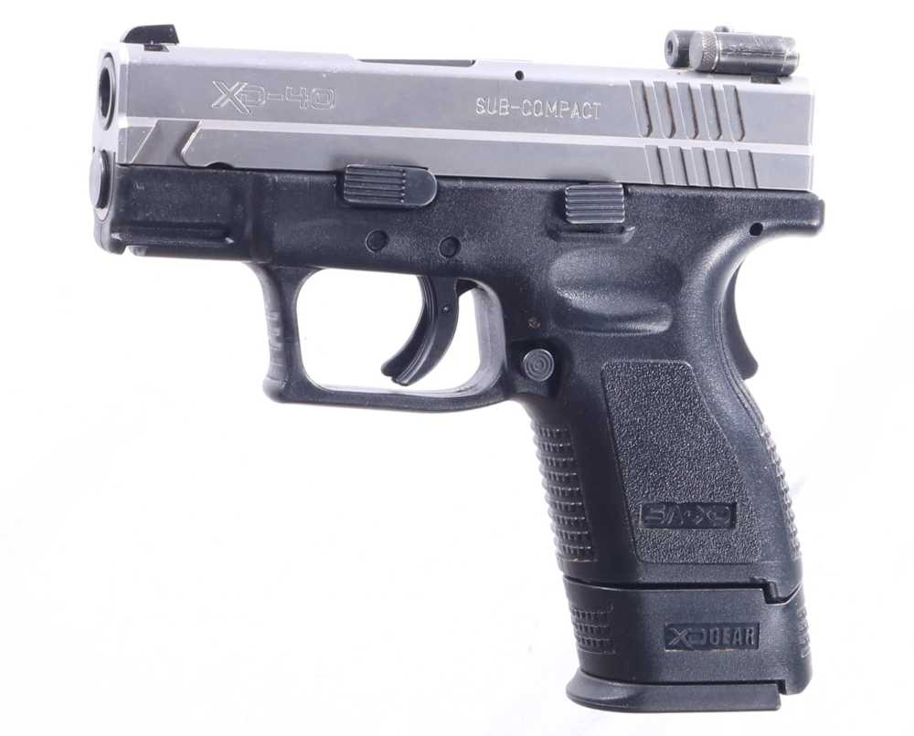 Springfield Armory XD-40 .40 S&W Pistol 3" Two-Tone 12rd w/LaserLyte-img-0