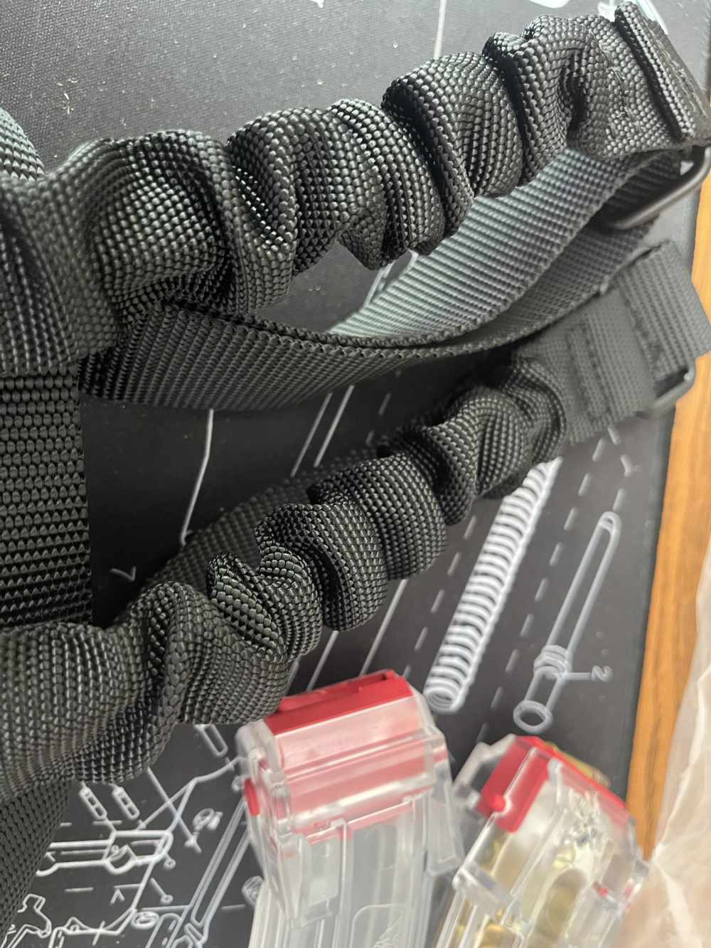 (5) Butler Creek 10/22 25 rnd mags with ammo and bonus sling-img-6
