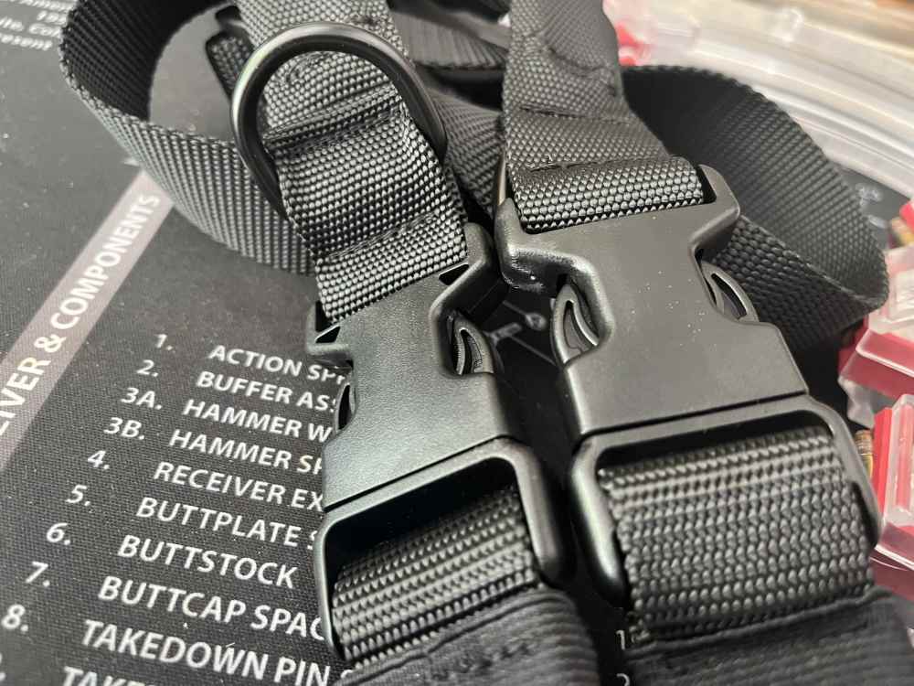 (5) Butler Creek 10/22 25 rnd mags with ammo and bonus sling-img-8