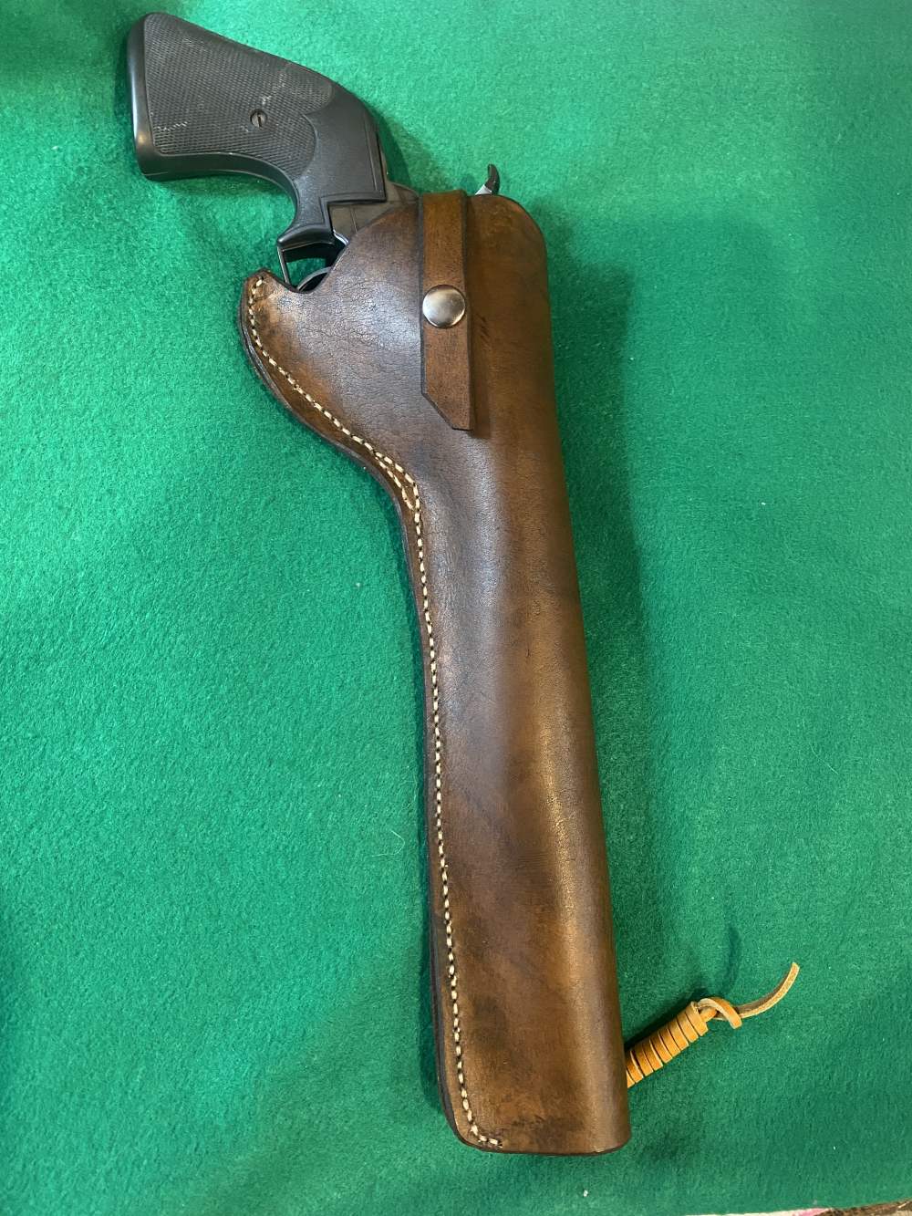 Custom Leather Holster for Ruger Blackhawk 10.5”, RH-img-3