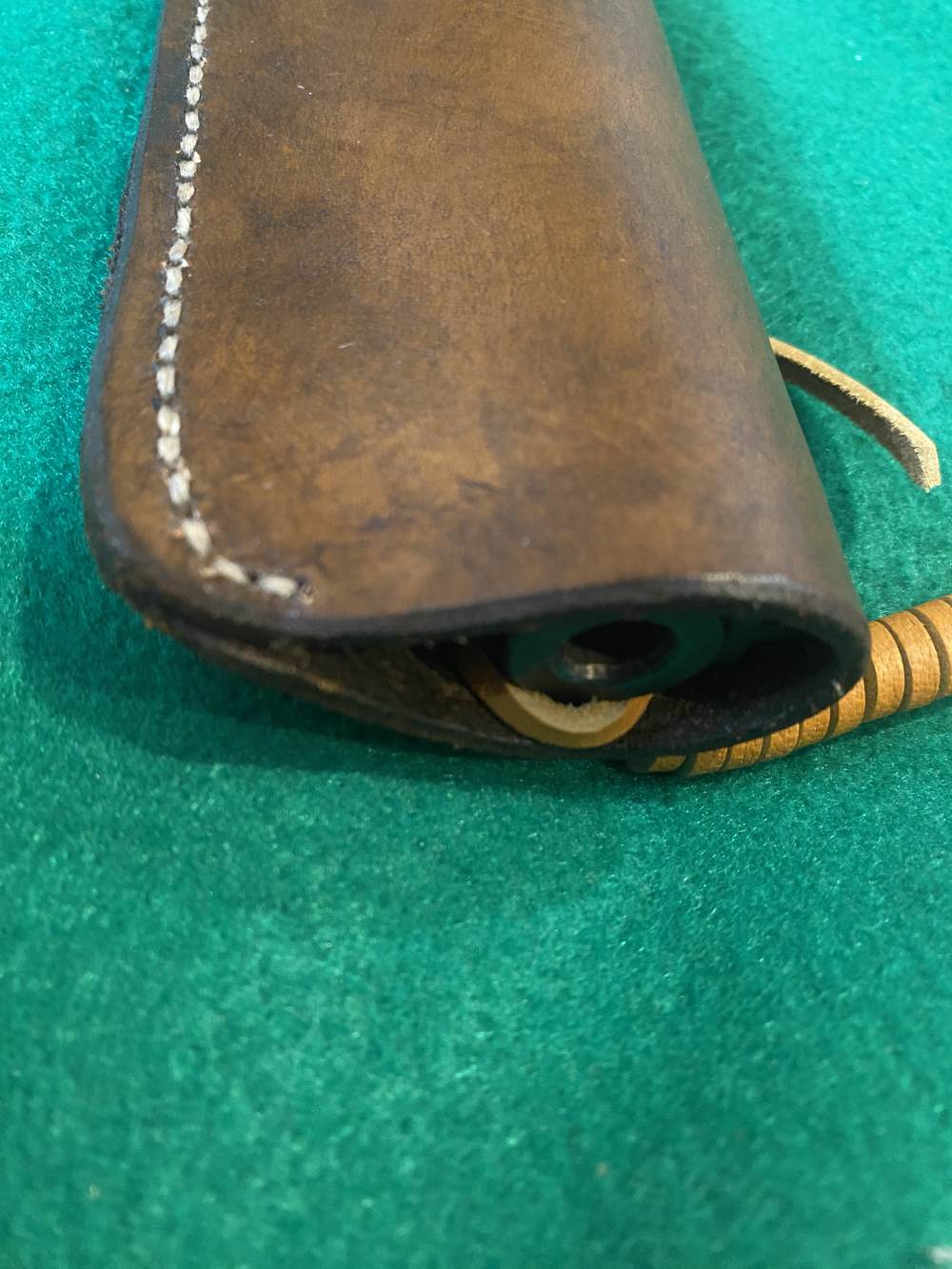 Custom Leather Holster for Ruger Blackhawk 10.5”, RH-img-4