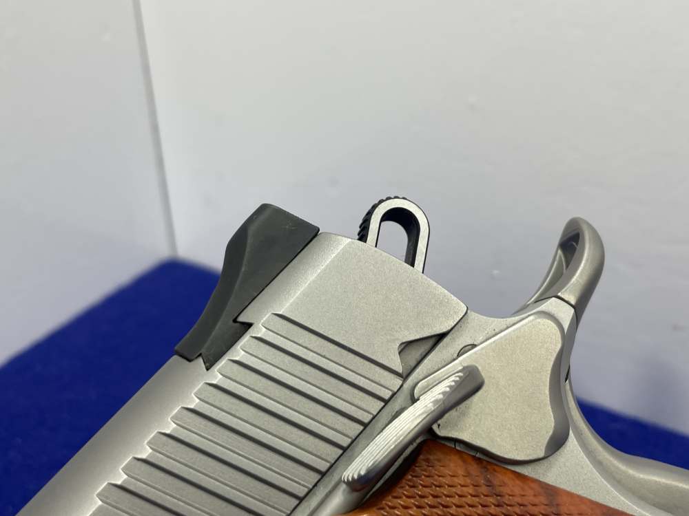 Kimber Stainless Pro Carry II .45 ACP 4" *CRIMSON TRACE RED LASER GRIPS*-img-10