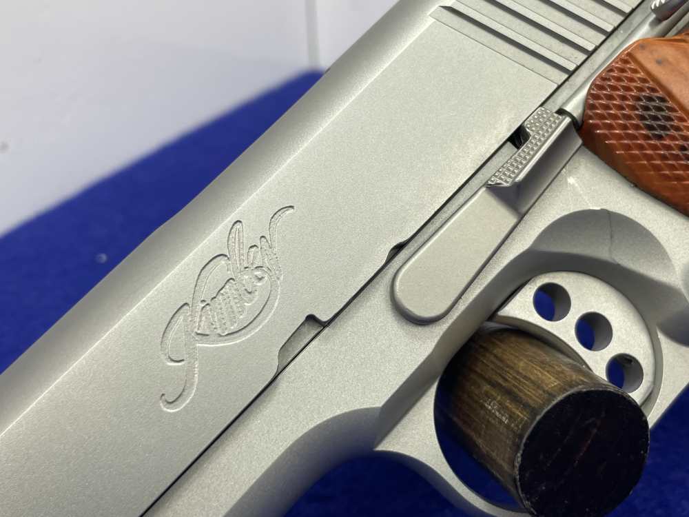 Kimber Stainless Pro Carry II .45 ACP 4" *CRIMSON TRACE RED LASER GRIPS*-img-12