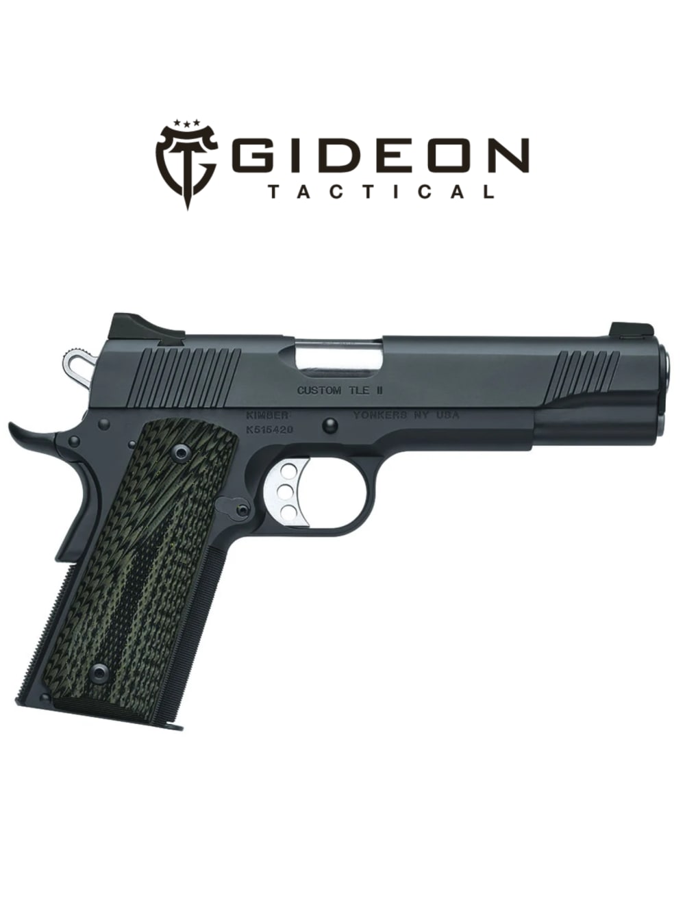 Kimber Custom TLE II - 10mm - 5" - G-10 Grips - 8rd (3200347)-img-0