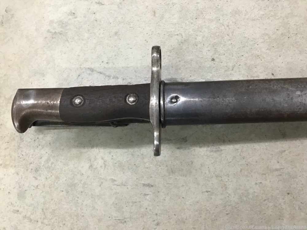 US 1898 KRAG SPRINGFIELD ARMORY BAYONET US KRAG JORGENSEN M1892 BAYONET-img-1