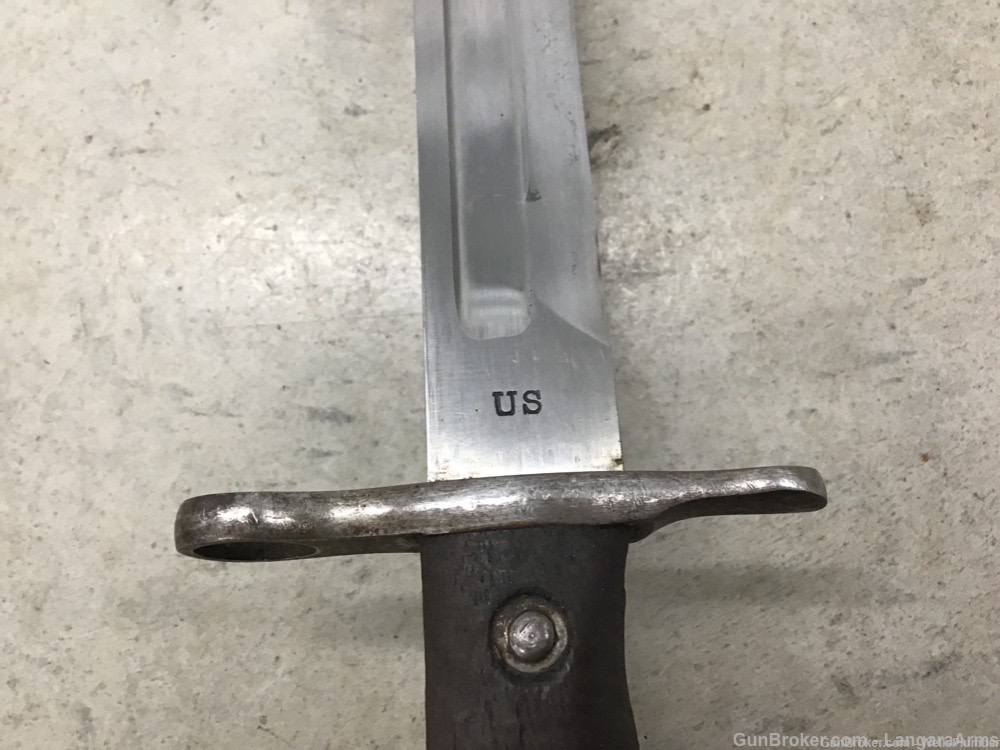 US 1898 KRAG SPRINGFIELD ARMORY BAYONET US KRAG JORGENSEN M1892 BAYONET-img-9
