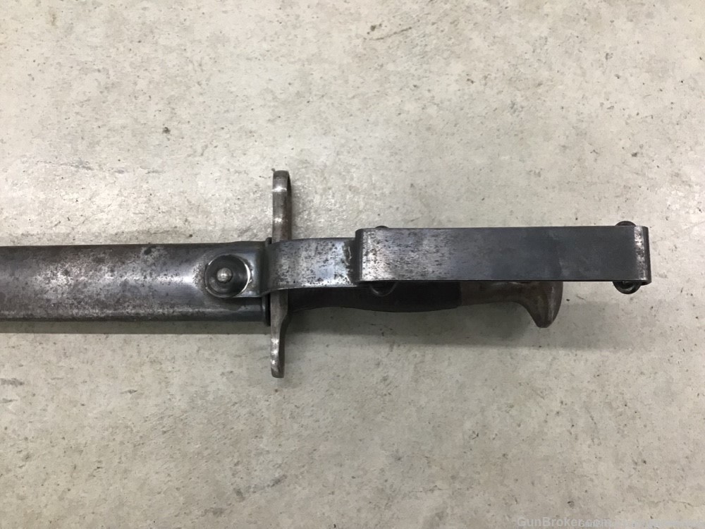 US 1898 KRAG SPRINGFIELD ARMORY BAYONET US KRAG JORGENSEN M1892 BAYONET-img-3