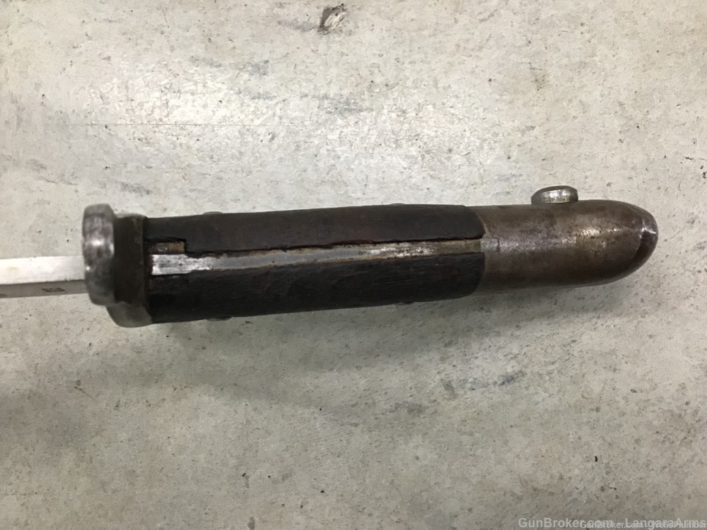 US 1898 KRAG SPRINGFIELD ARMORY BAYONET US KRAG JORGENSEN M1892 BAYONET-img-12