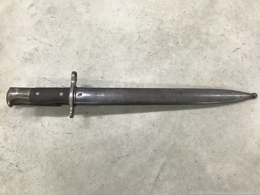 US 1898 KRAG SPRINGFIELD ARMORY BAYONET US KRAG JORGENSEN M1892 BAYONET-img-0
