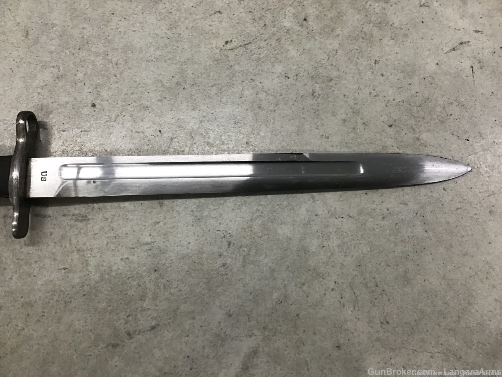 US 1898 KRAG SPRINGFIELD ARMORY BAYONET US KRAG JORGENSEN M1892 BAYONET-img-6