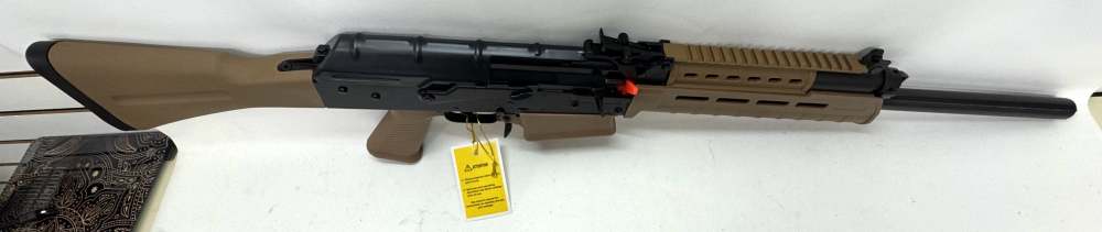 JTS M12AK-T1 12 Gauge Semi-Auto AK Style Shotgun FDE 18.5" + 2 Magazines-img-3