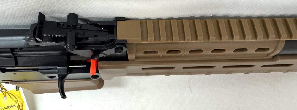 JTS M12AK-T1 12 Gauge Semi-Auto AK Style Shotgun FDE 18.5" + 2 Magazines-img-5
