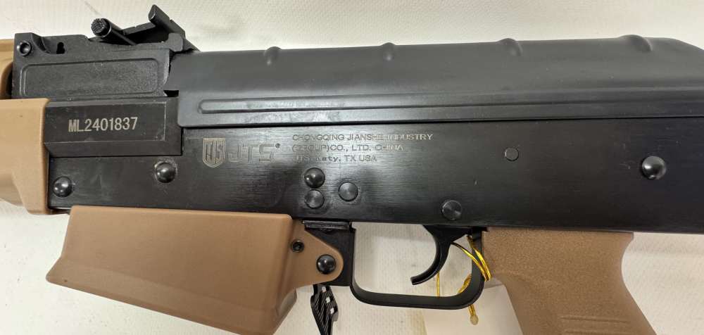 JTS M12AK-T1 12 Gauge Semi-Auto AK Style Shotgun FDE 18.5" + 2 Magazines-img-6
