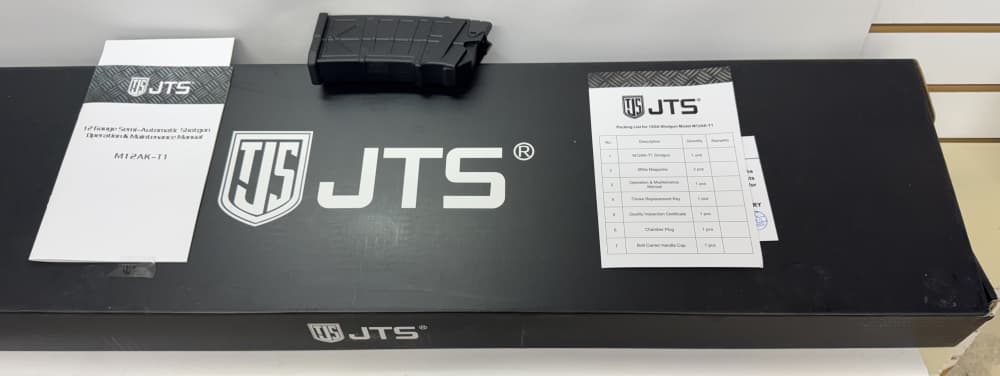 JTS M12AK-T1 12 Gauge Semi-Auto AK Style Shotgun FDE 18.5" + 2 Magazines-img-9