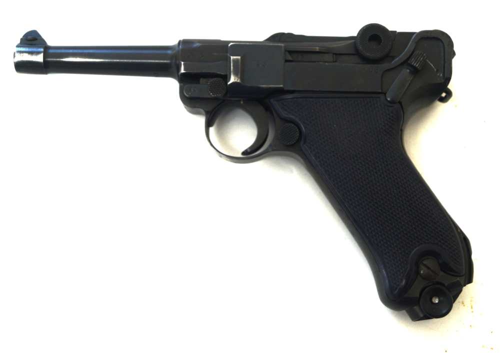 42 BYF "BLACK WIDOW" MILITARY GERMAN LUGER RIG-img-1
