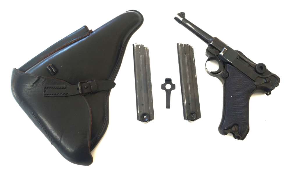 42 BYF "BLACK WIDOW" MILITARY GERMAN LUGER RIG-img-0