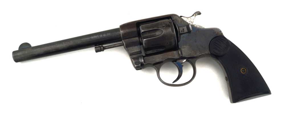 COLT MODEL 1895 NAVY COMMERCIAL REVOLVER WITH COLT ARCHIVE PAPER-img-1