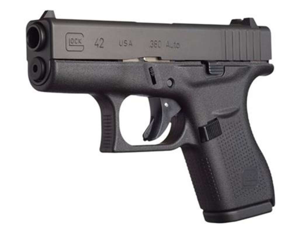 Glock 42 .380 ACP 6rd Black – Factory Rebuilt – PR43509-img-0