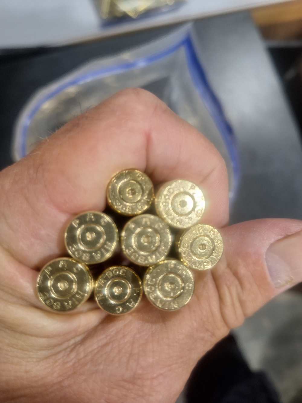308 winchester once fired brass all pmc commercial 250 plus pcs.-img-1