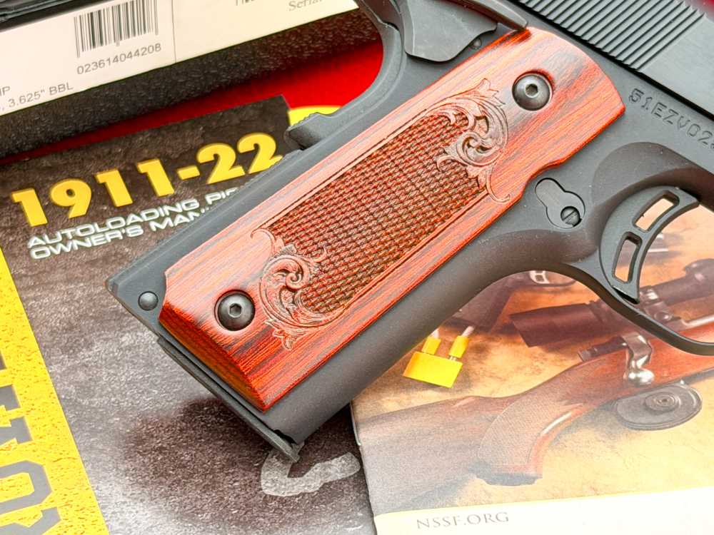 Browning 1911-22 Black Label Regal CMP .22 LR 3.625" w/ Rosewood Grips-img-12