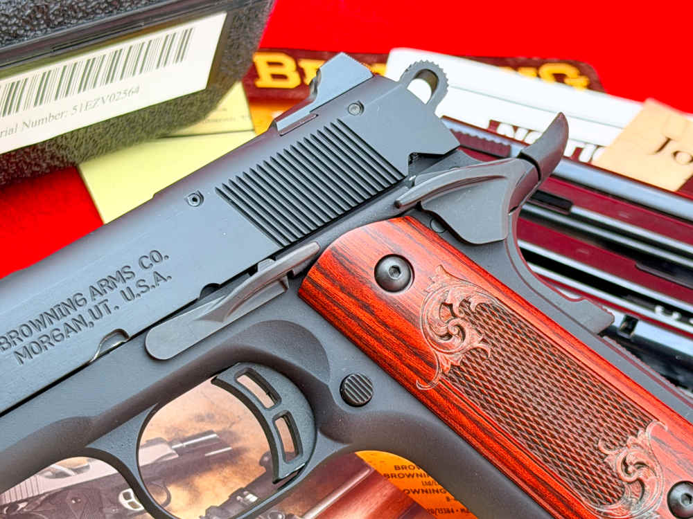 Browning 1911-22 Black Label Regal CMP .22 LR 3.625" w/ Rosewood Grips-img-6