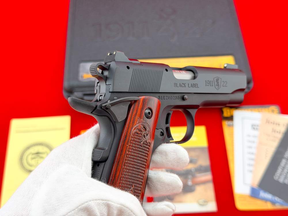 Browning 1911-22 Black Label Regal CMP .22 LR 3.625" w/ Rosewood Grips-img-16