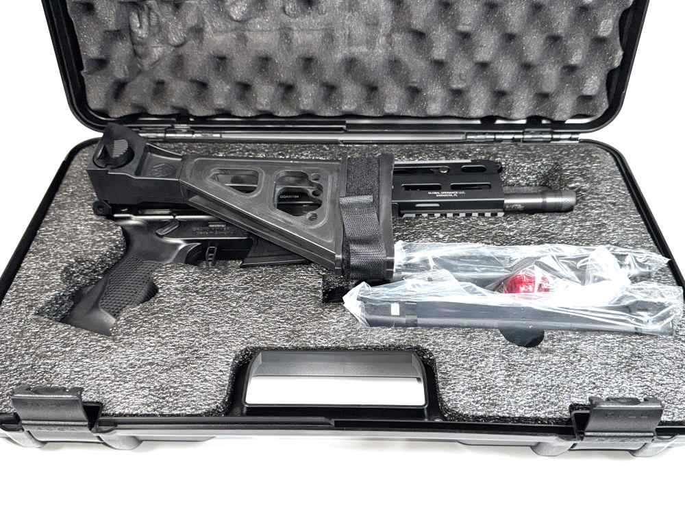 GRAND POWER STRIBOG SP9A3G 9MM PISTOL (GLOCK MAGS) – BRACE • NO RESERVE!-img-1