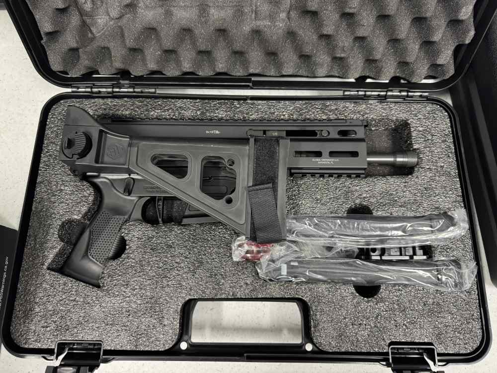 GRAND POWER STRIBOG SP9A3G 9MM PISTOL (GLOCK MAGS) – BRACE • NO RESERVE!-img-0