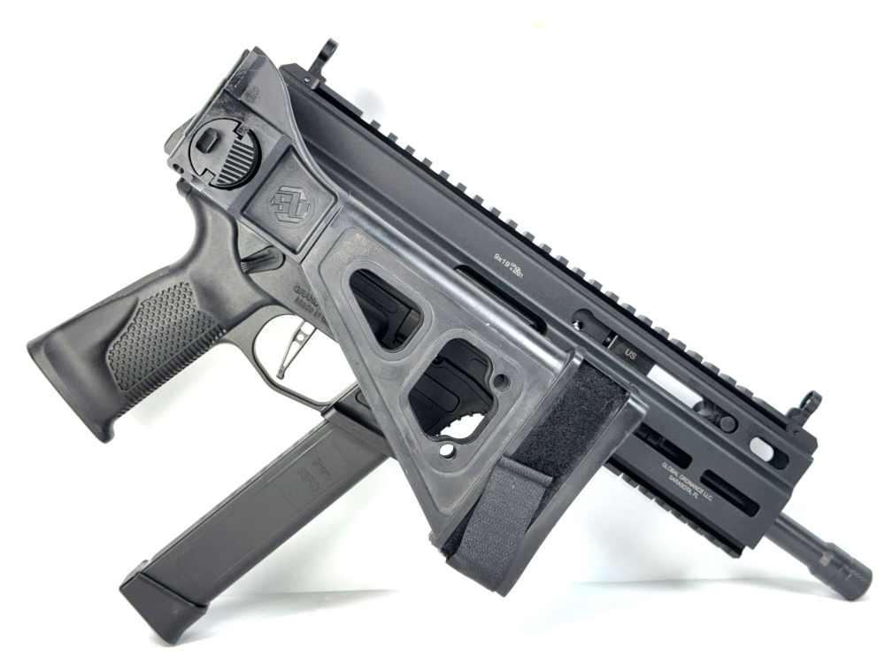 GRAND POWER STRIBOG SP9A3G 9MM PISTOL (GLOCK MAGS) – BRACE • NO RESERVE!-img-15