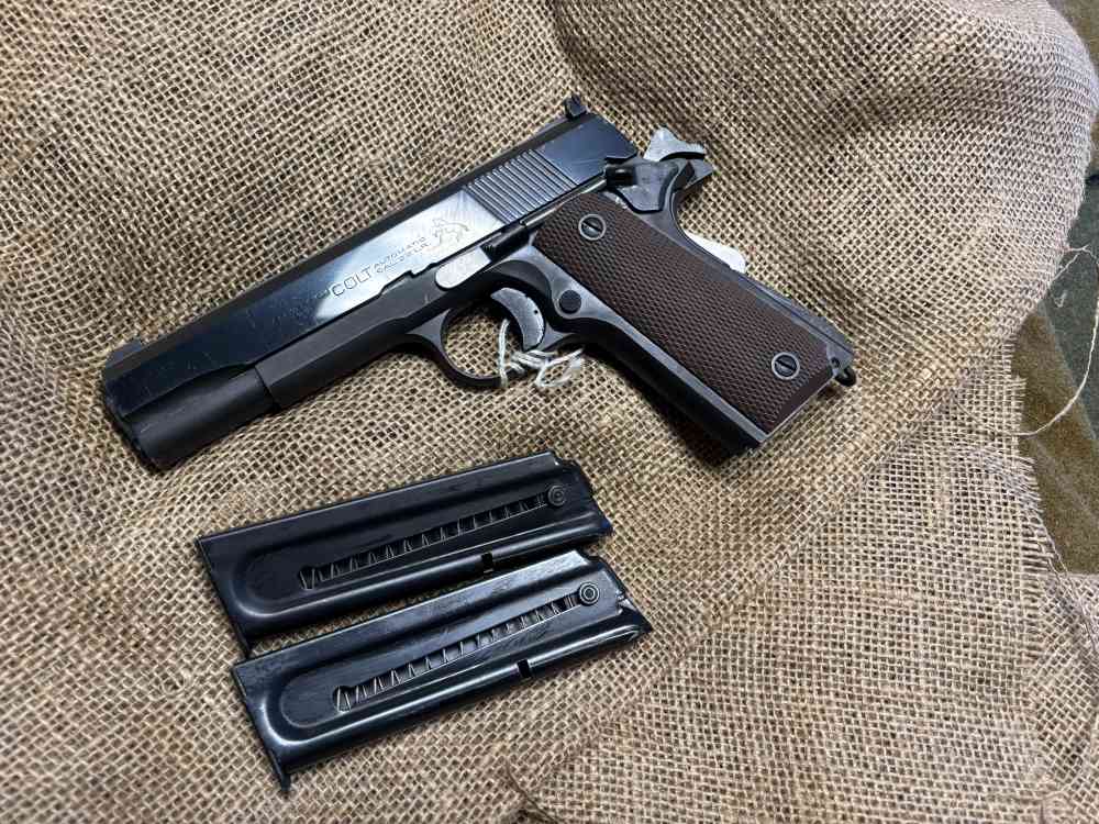 Colt 1911 .22lr Conversion Slide W/ Double Star Corp Frame and two Mags -img-0