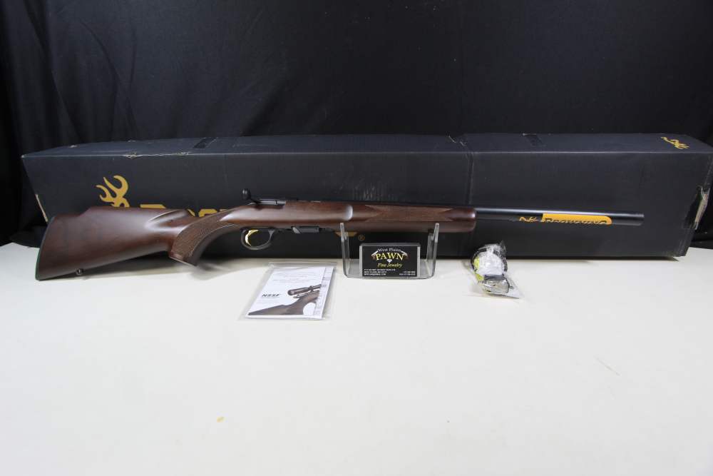 NIB BROWNING T-BOLT TARGET 22 WMR STRIGHT PULL BOLT RIFLE 20" 025253204-img-0