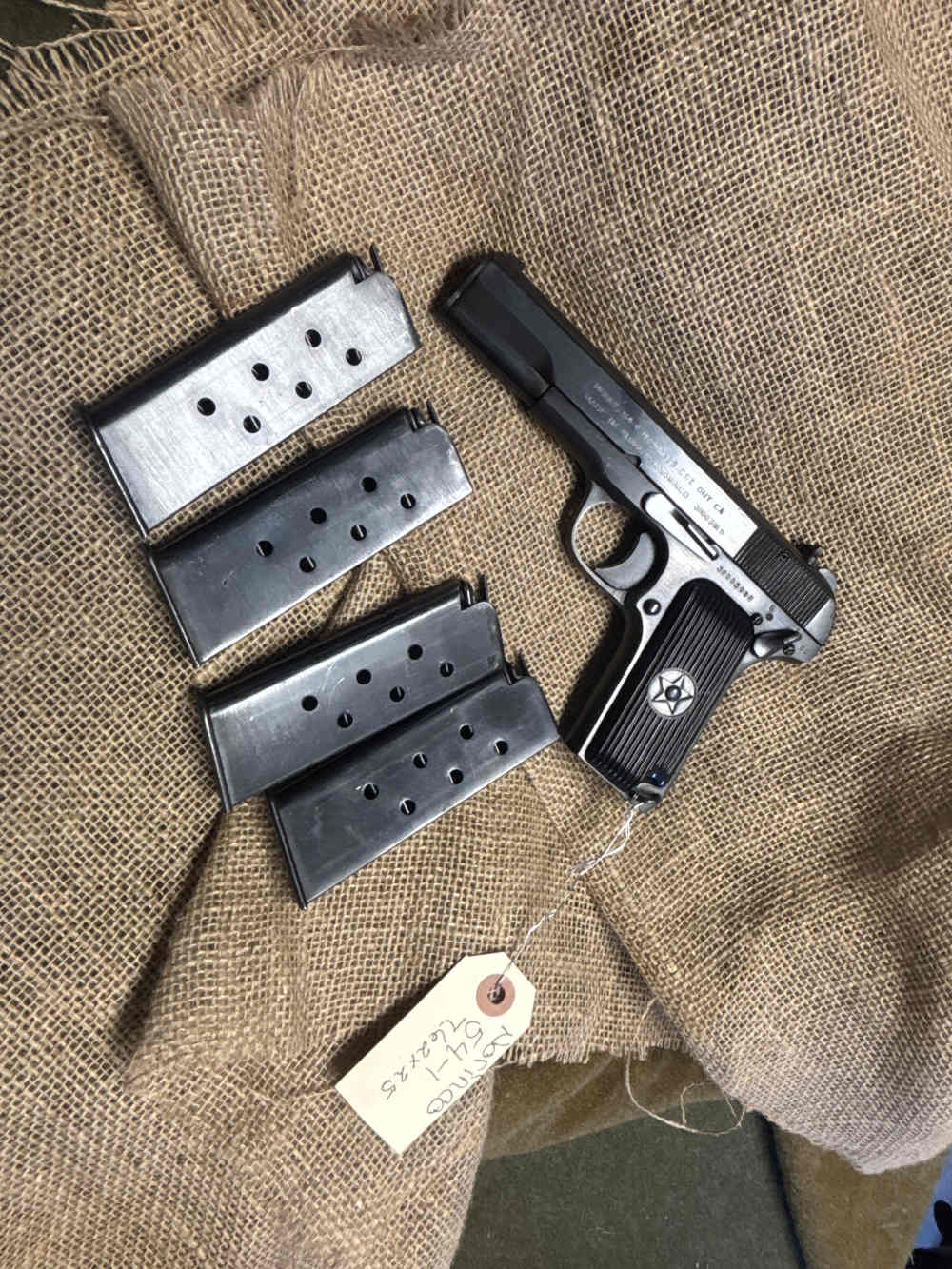Norinco Model 54-1 Tokarev Pistol 7.62x25 W/ four Mags. New ?-img-0