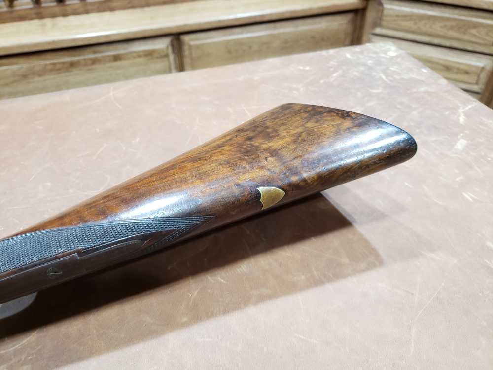 Antique JP Clabrough & Bros 12 Ga SxS Side Lever Hammer Shotgun 30" Bbls-img-14