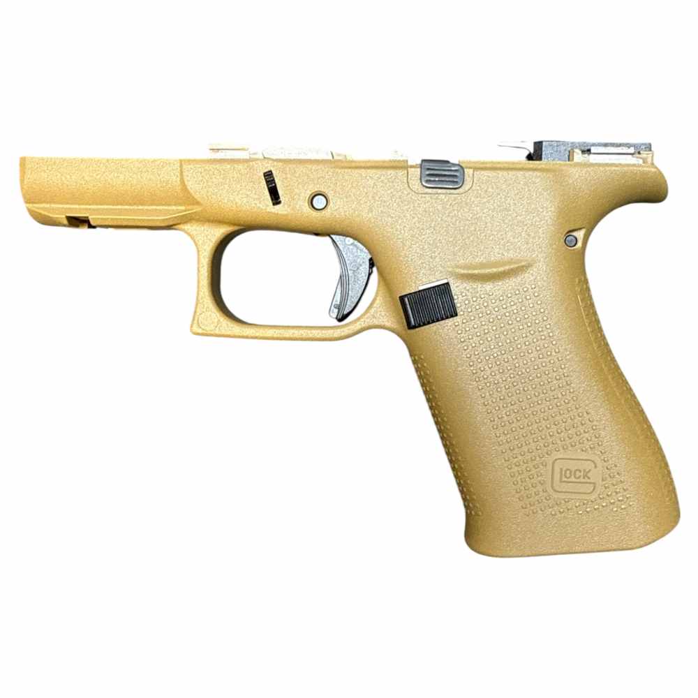 Glock Coyote Brown 43 43X 48 OEM Complete Frame MOS OEM Lower 9mm NEW-img-0