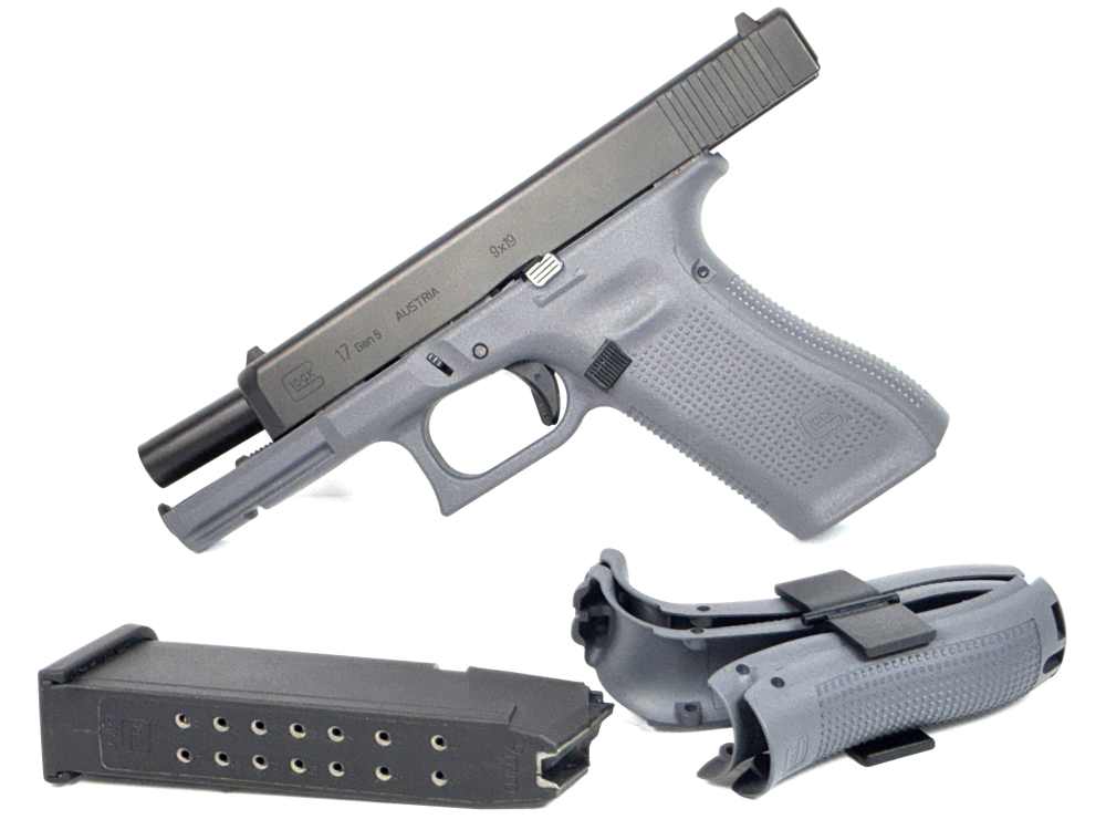 GLOCK 17 GEN5 9MM – DISTRIBUTOR EXCLUSIVE FACTORY GRAY FRAME – NO RESERVE!-img-9