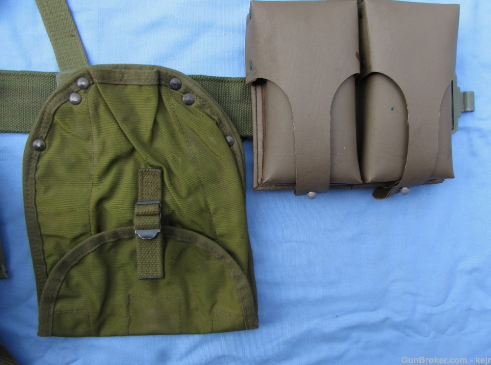 Danish M/45-59 Late Issue Web Gear Set, with HK 91 G3 Pouches, Canteen-img-18