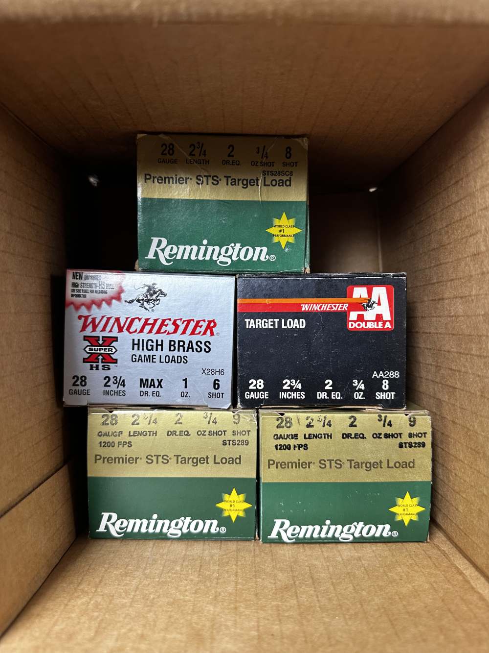 MIXED LOT OF 28GA SHOTGUN SHELLS -img-0