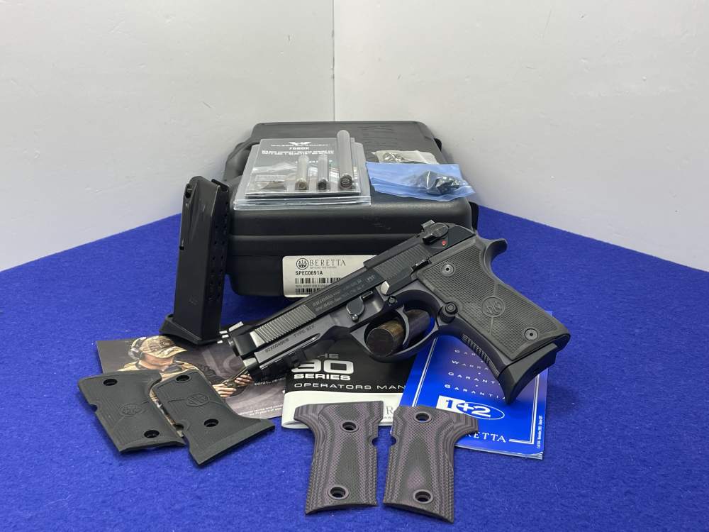 Beretta 92X RDO FR Compact 9mm 4.25" Blk *BATTLE PROVEN RELIABILITY PISTOL*-img-3