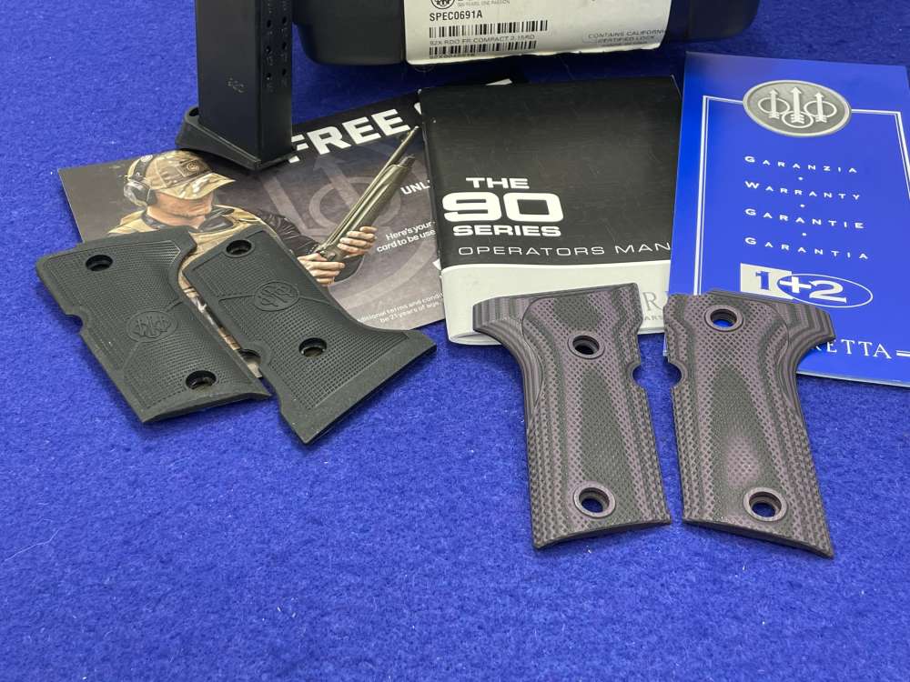 Beretta 92X RDO FR Compact 9mm 4.25" Blk *BATTLE PROVEN RELIABILITY PISTOL*-img-5