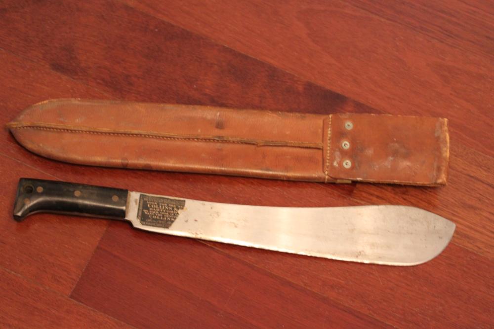 Collins military 1940 bolo machete knife-img-4