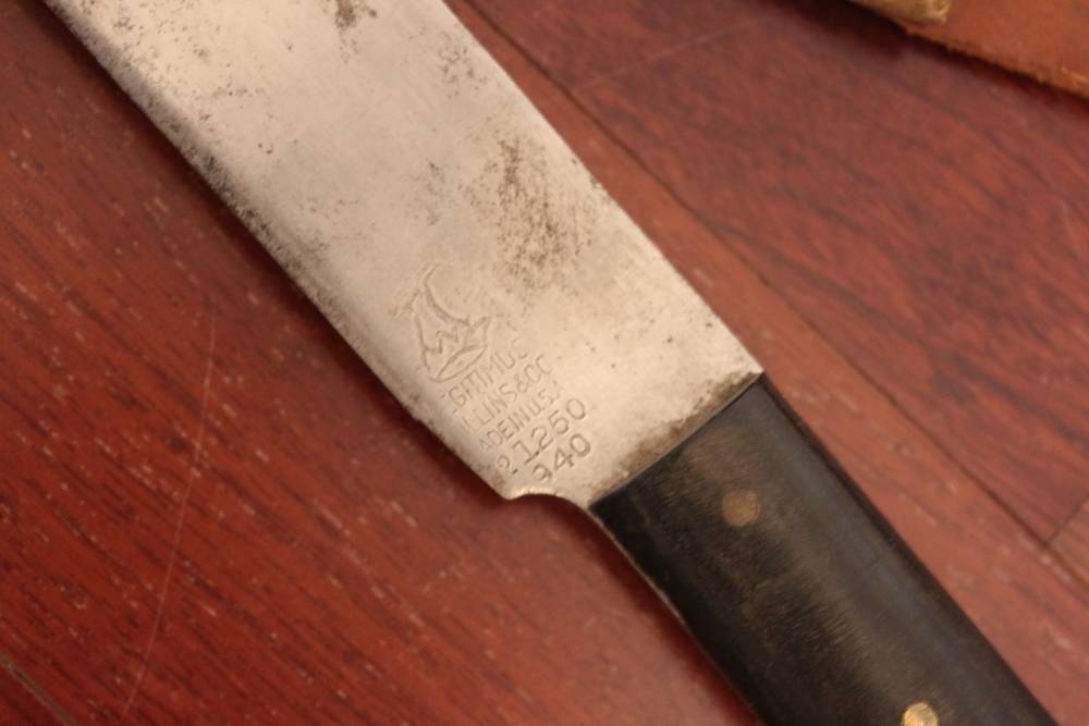 Collins military 1940 bolo machete knife-img-3