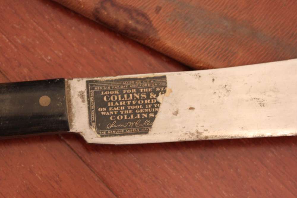 Collins military 1940 bolo machete knife-img-1