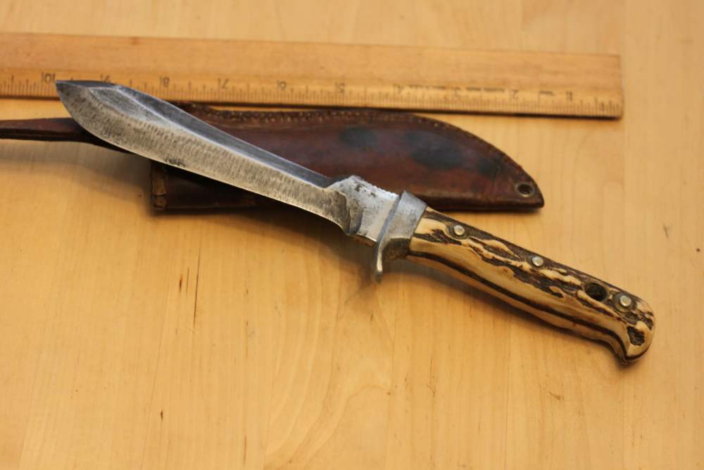Puma white hunter stag knife-img-2